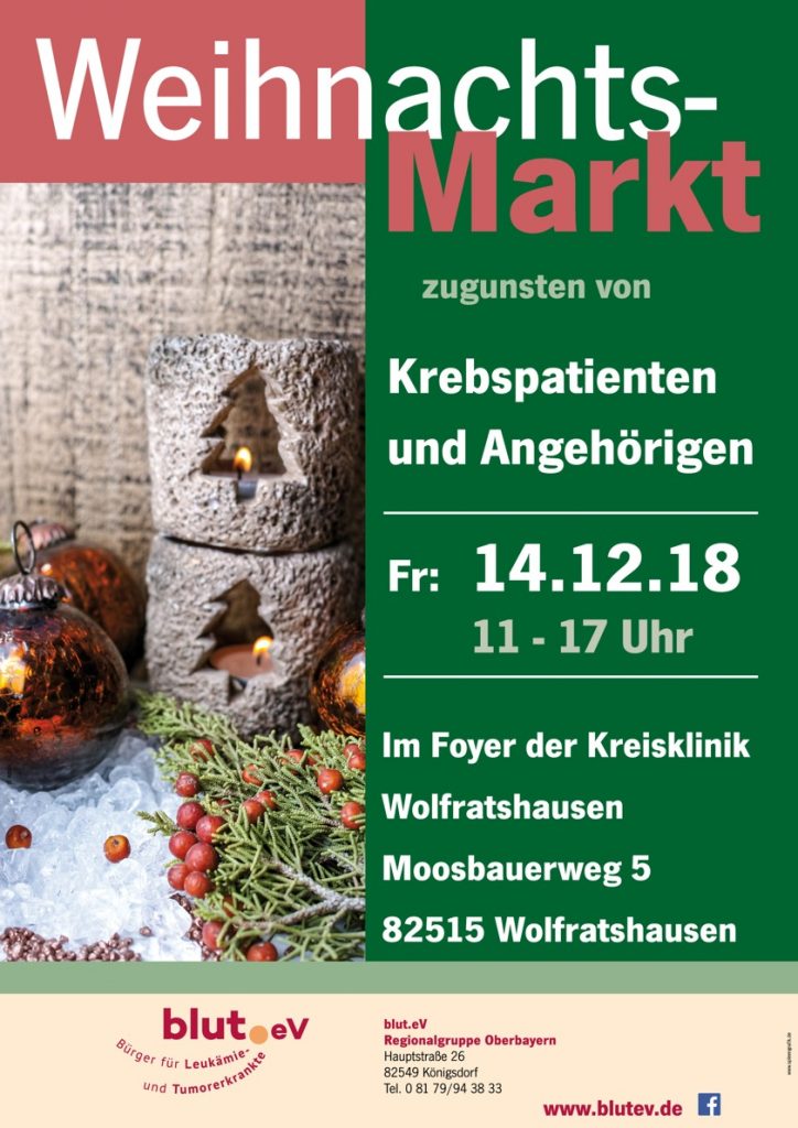 Weihnachtsmarkt in der Kreisklinik Wolfratshausen