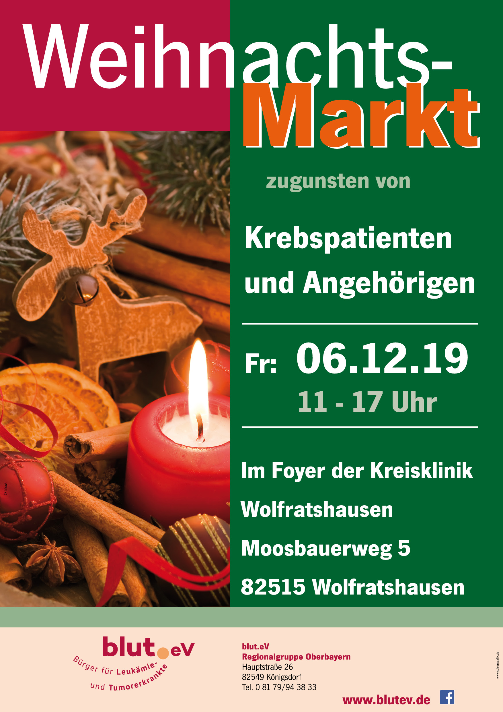 Weihnachtsmarkt in der Kreisklinik Wolfratshausen